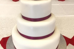 Layered Cake at Cunliffe Hall in Chorley